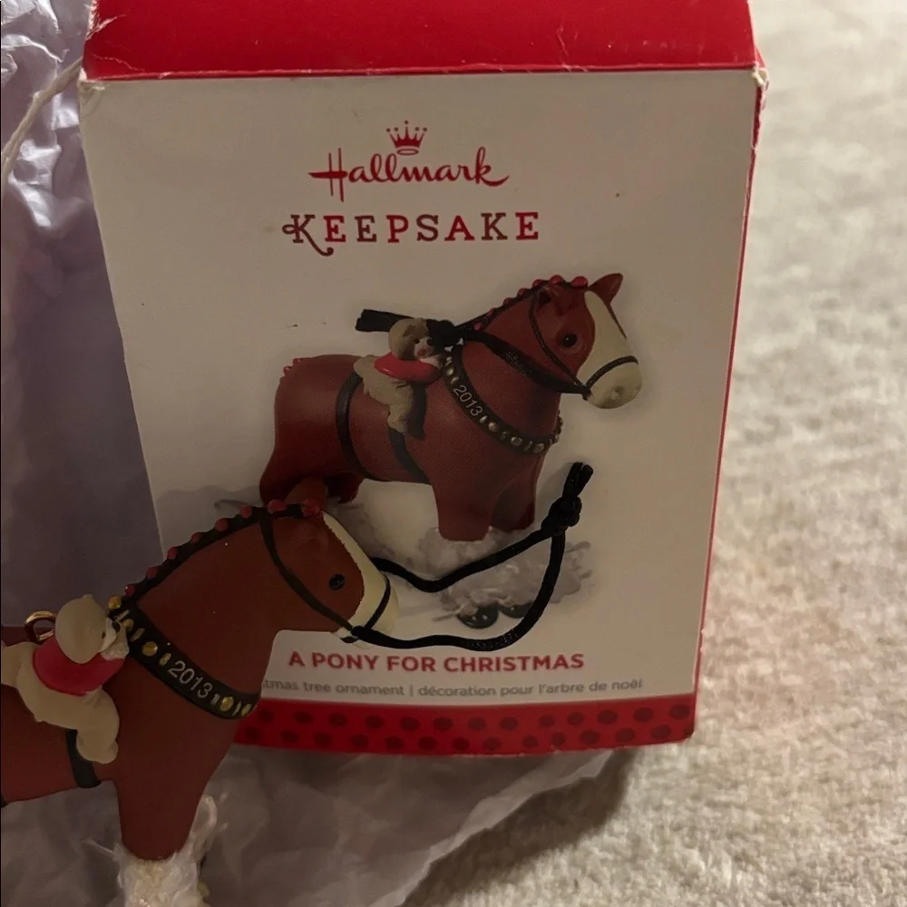 2013 Hallmark Keepsake Pony for Christmas Ornament #16